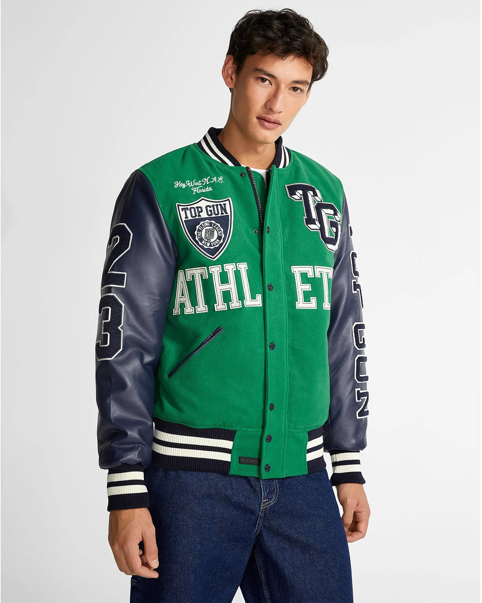 TOP GUN® "ATHLETIC DIVISION" VARSITY JACKET