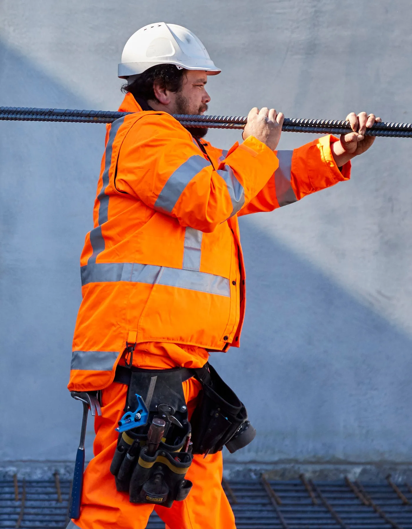 Tuffviz Highway Winter Jacket Orange