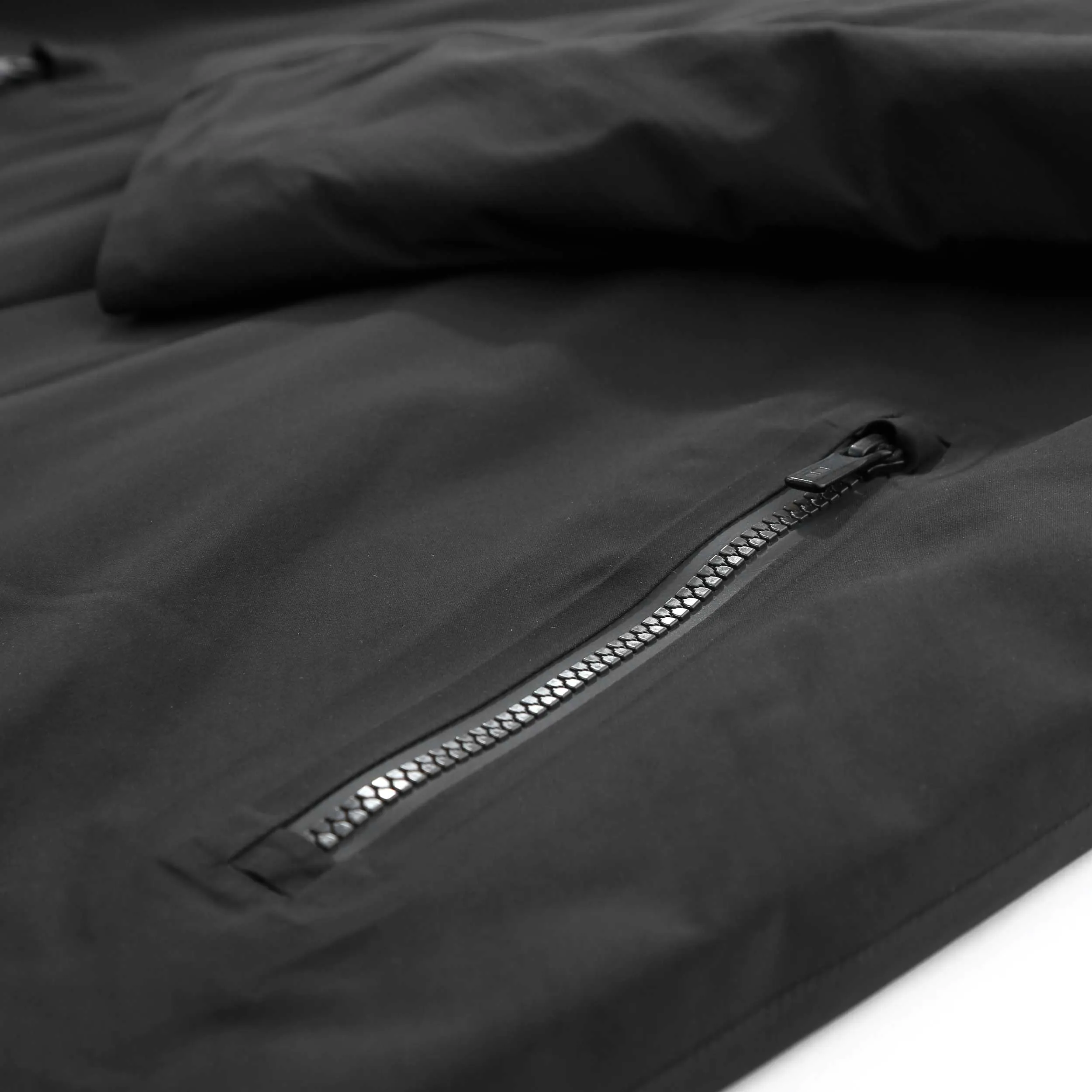 UBR Black Storm Coat in Black