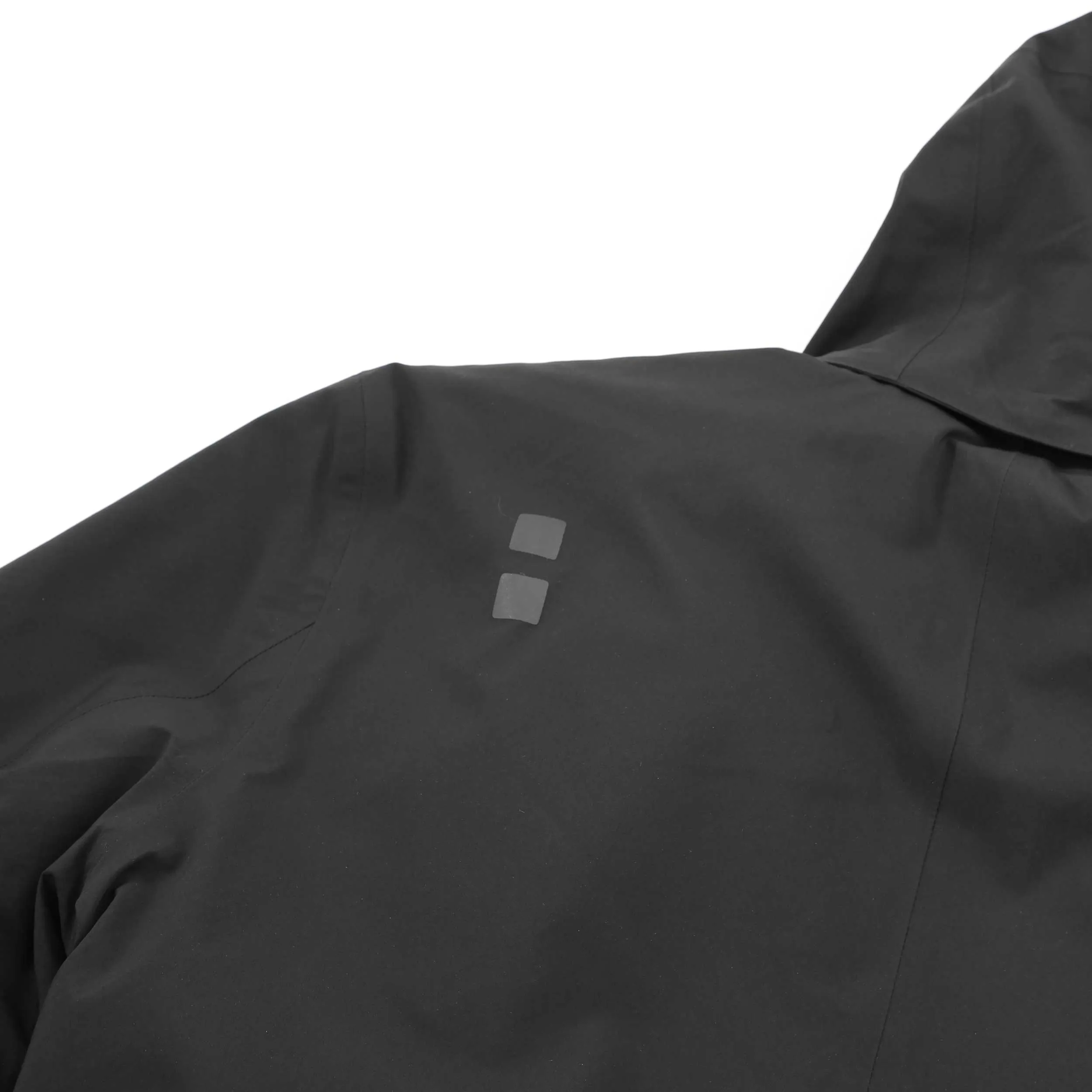 UBR Black Storm Coat in Black