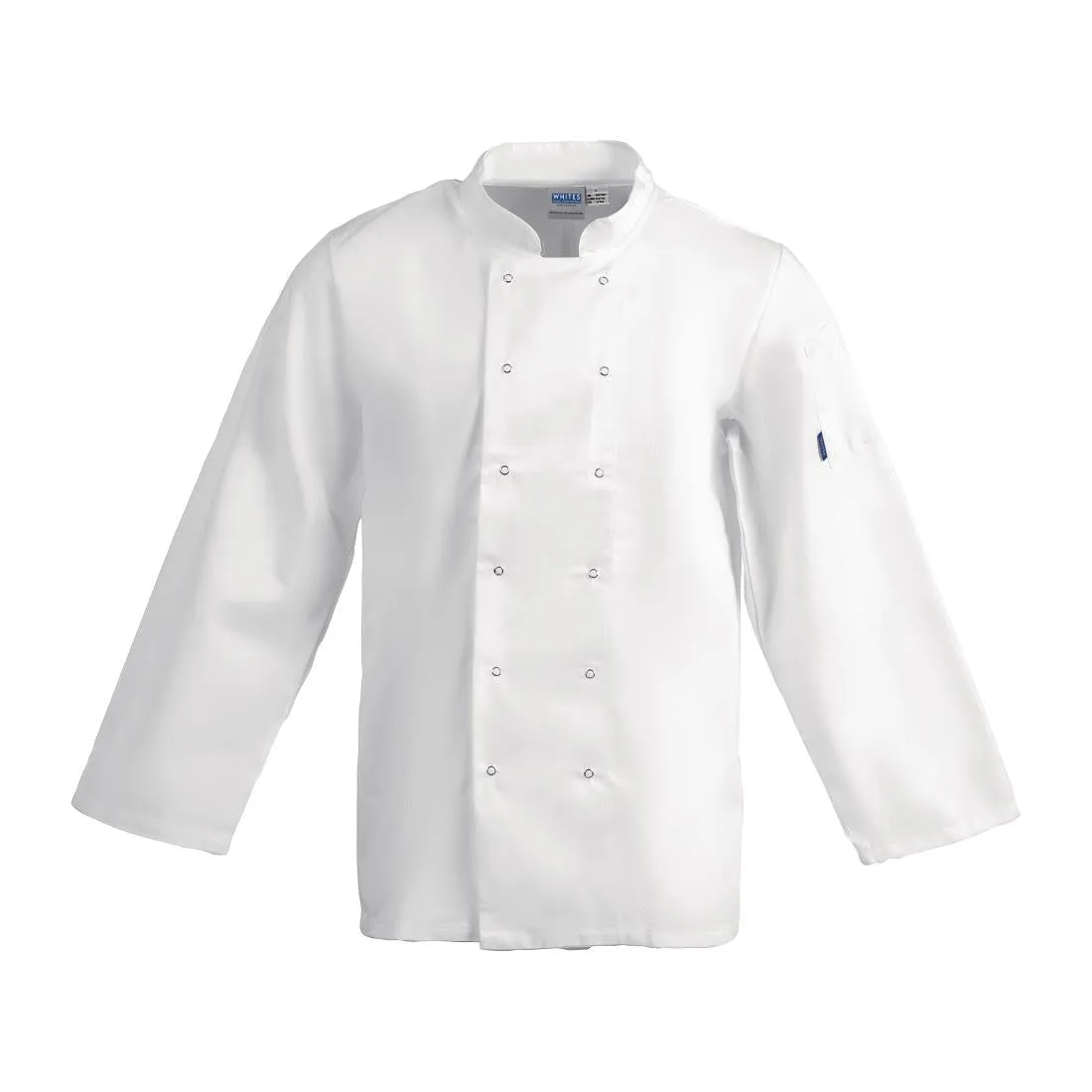 Whites Vegas Unisex Chefs Jacket Long Sleeve White XS