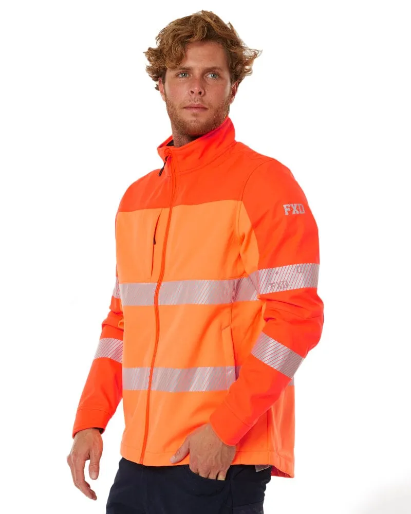 WO-3T Taped Softshell Jacket - Orange