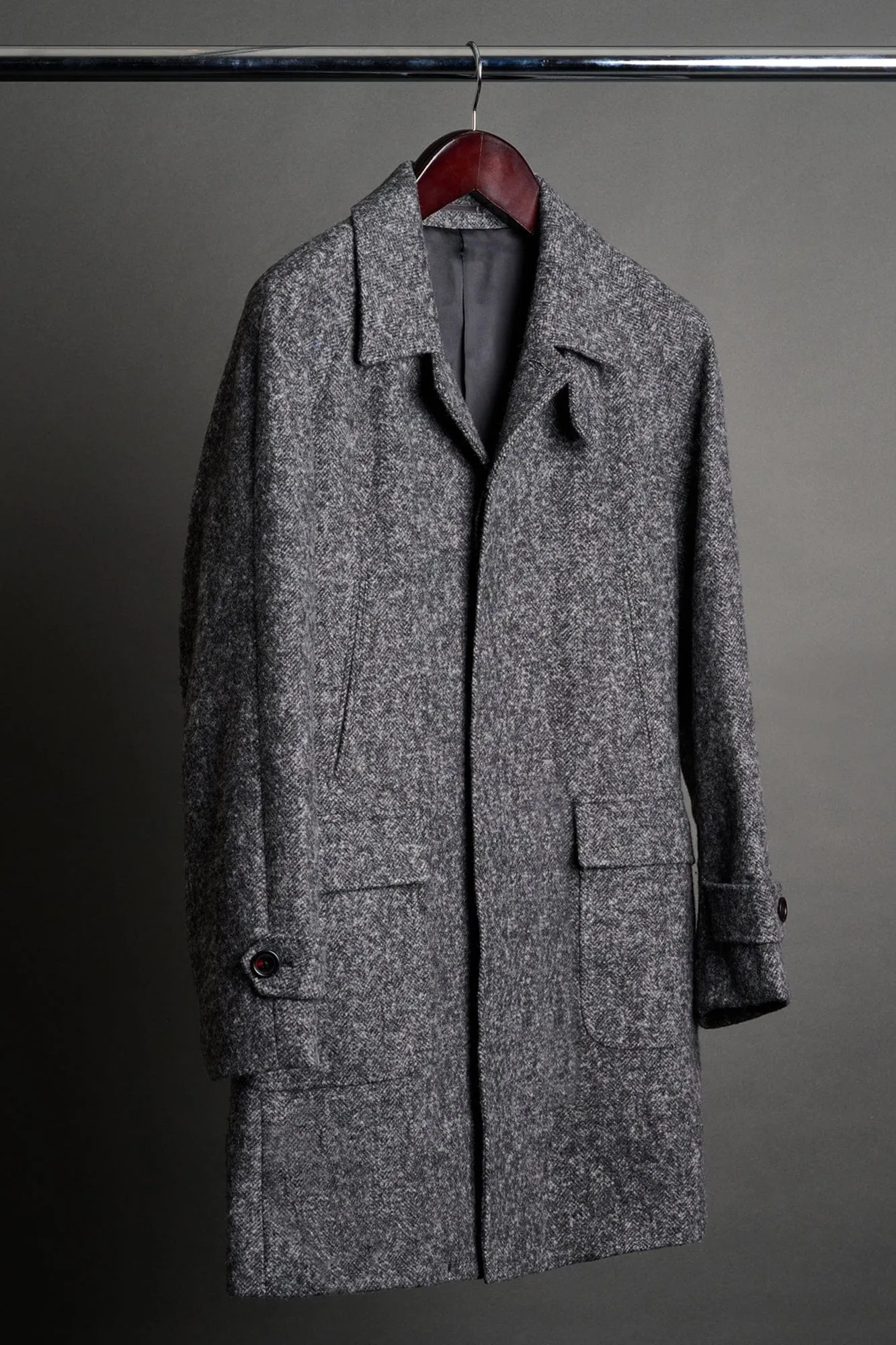 Wool, Mohair, Silk & Cashmere Coat